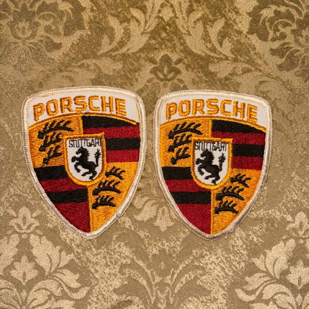 Porsche Patches Set Motorsports Car Racing Patch Sew / Iron On